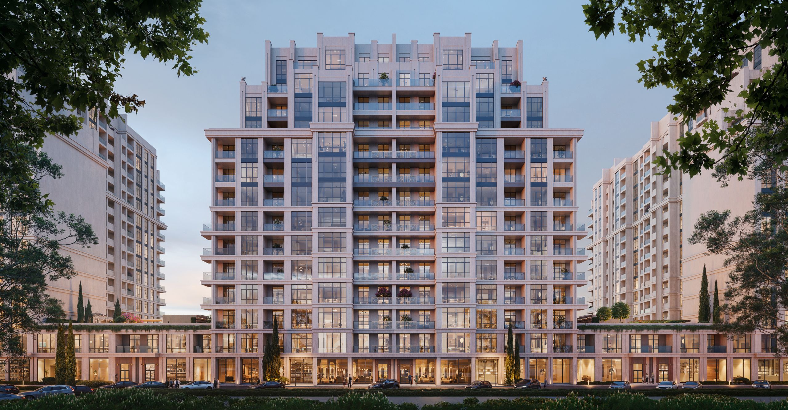 Bahar Residence — facade