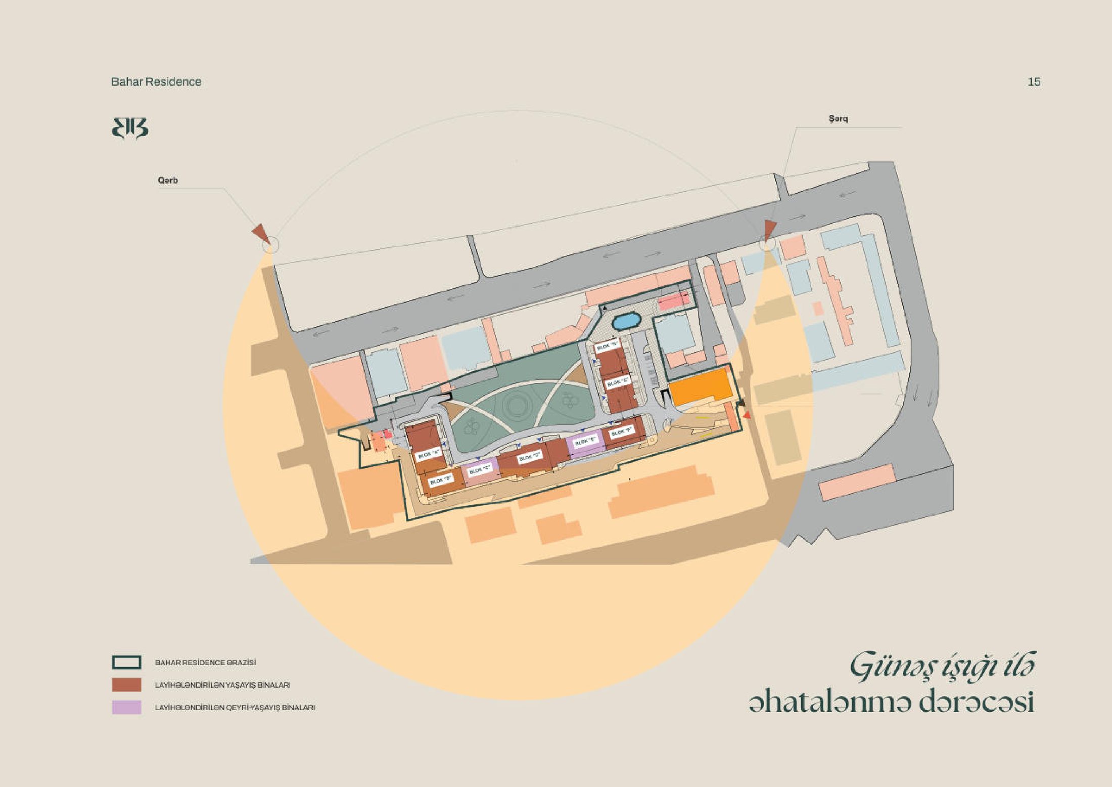 Bahar Residence — sunlight study