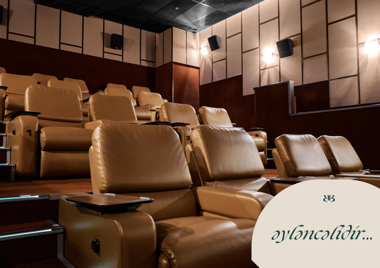 Bahar Residence — cinema room