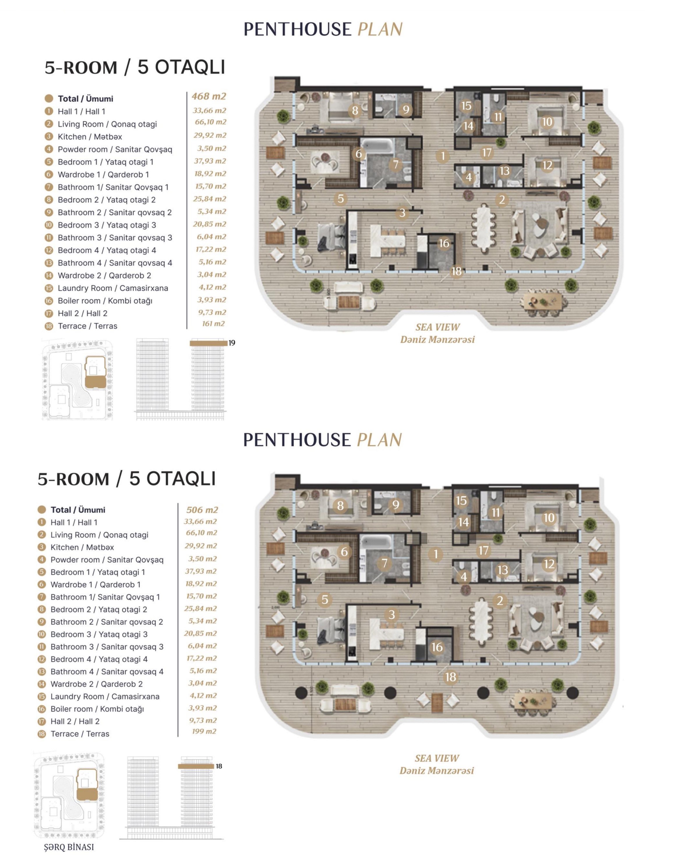 Raffle Edition — penthouse layout