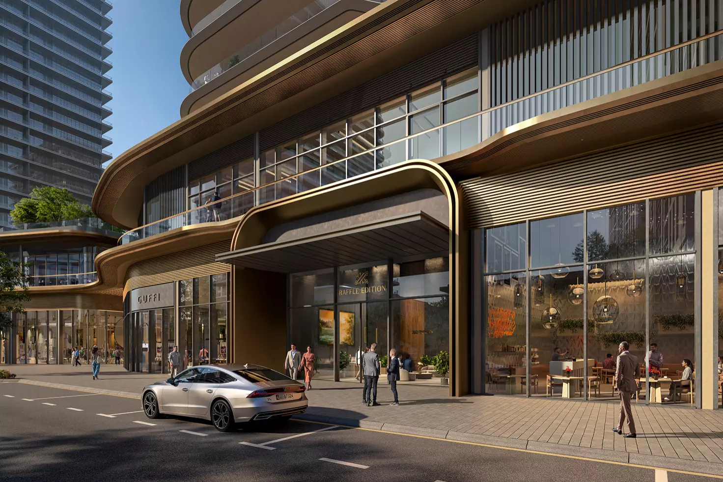 Raffle Edition — entrance and lobby