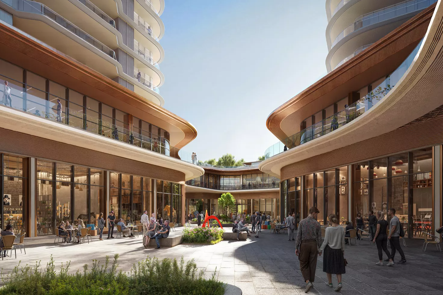 Raffle Edition — shopping and dining passage